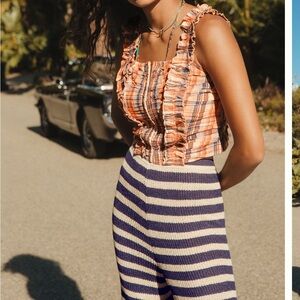 VERB Ruffled Tank- size 1X